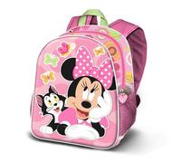 Disney Minnie Mouse Kitten-Mochila Basic, Rosa, 30 x 38 cm, Capacidad 13 L