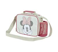 Disney Minnie Mouse Merry-Bolsa Portamerienda Kid, Hueso, 25 x 19 cm