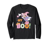 Disney Minnie Mouse My Boo! Cute Halloween Matching Couples Manga Larga