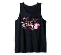 Disney Minnie Mouse "My First Disney Trip" 2026 Vacation Camiseta sin Mangas