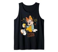 Disney Minnie Mouse Natural Charmer Fall Patchwork Style Camiseta sin Mangas