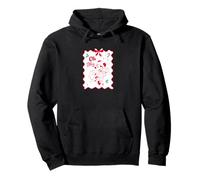 Disney Minnie Mouse Oh My PJs Cozy Christmas Holiday Stamp Sudadera con Capucha