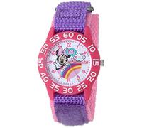 Disney Minnie Mouse - Reloj analógico de cuarzo con correa de nailon para niños