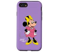 Disney Minnie Mouse Retro Character Cute Pose Trip Matching Carcasa para iPhone SE (2020) / 7/8