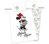 Disney Minnie Mouse Ropa de Cama Bebé 100 x 135 cm 100% Algodón Set 2 Piezas