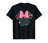 Disney Minnie Mouse Spring Into The Season Flower Icon Camiseta