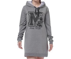 Disney Minnie Mouse - Sudadera con capucha para mujer, talla grande, sudadera larga, color gris, gris, S