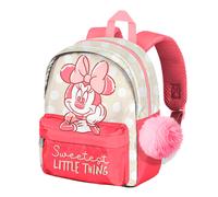 Disney minnie mouse sweetest-joy mochila + accesorio, rojo 22 x 27 cm,
