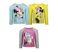 Disney Minnie Mouse Toddler Girls 3 Pack Long Sleeve T-Shirts 2T
