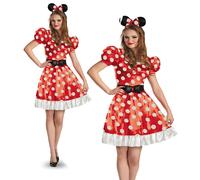 Disney Minnie Mouse Traje Adulto Oficial con Licencia Disfraz