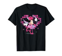 Disney Minnie Mouse Valentine's Day Cupid Pixel Heart Camiseta
