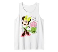 Disney Minnie Mouse Valentine's Day Cute "In My Matcha Era" Camiseta sin Mangas