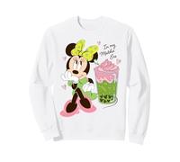 Disney Minnie Mouse Valentine's Day Cute "In My Matcha Era" Sudadera