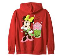 Disney Minnie Mouse Valentine's Day Cute "In My Matcha Era" Sudadera con Capucha