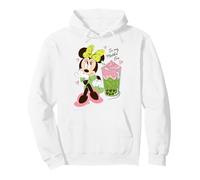 Disney Minnie Mouse Valentine's Day Cute "In My Matcha Era" Sudadera con Capucha