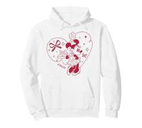 Disney Minnie Mouse XOXO Heart Coquette Valentine's Day Sudadera con Capucha