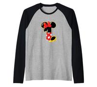 Disney Minnie Numbers "1" First 1st Birthday Party Gift Camiseta Manga Raglan