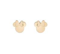 Disney Minnie Pendientes para niña de acero inoxidable, talla única, Joyas Disney