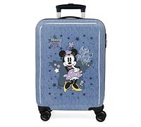 Trolley disney abs suitcase 55cm.4w minnie style azul Talla única