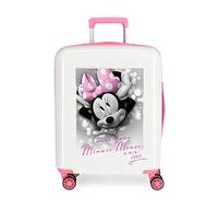 Disney Minnie Style Maleta de cabina Multicolor 37x55x20 cms Rígida ABS Cierre combinación 38.4L 2,9Kgs 4 Ruedas Dobles Equipaje de Mano