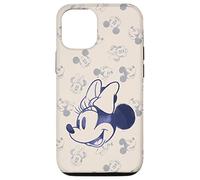 Disney Minnie y Mickey Mouse Heads Retro Vintage Classic Carcasa para iPhone 12/12 Pro