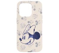 Disney Minnie y Mickey Mouse Heads Retro Vintage Classic Carcasa para iPhone 15 Pro