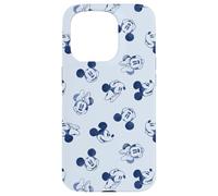Disney Minnie y Mickey Mouse Icon Caras Vintage Art Retro Carcasa para iPhone 15 Pro