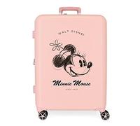Maleta disney abs 70cm w/exp 4w minnie you are magic nude rosa Talla única
