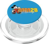 Disney MM28 Racing Mickey Mouse Race Car Driver Logo PopSockets PopGrip para MagSafe