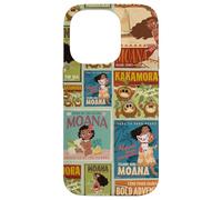 Disney Moana and Kakamora Retro Vintage Style Art Collage Carcasa para iPhone 14 Pro