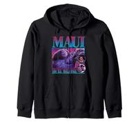 Disney Moana Maui You'Re Welcome Distressed Portrait Sudadera con Capucha