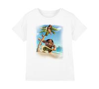 Disney Moana Poster Girls T Shirt, 3-4 A