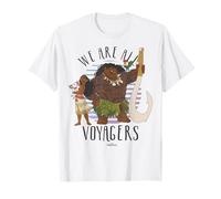 Disney Moana Pua Maui Hei Hei We Are All Voyagers Camiseta