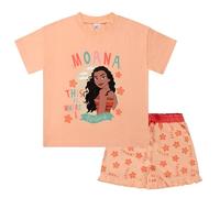 Disney Moana/Vaiana - Pijama de Manga Corta para Niños - 100% Algodón - 9-10 Años: 140cm