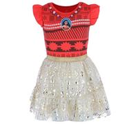 Disney Moana - Vestido de princesa juvenil para cosplay (M)
