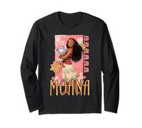Disney Moana with Pua The Pig Island Vibes Portrait Manga Larga