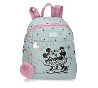 Mochila disney 35cm mickey y minnie kisses azul Talla única