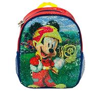 Disney Mochila con Lentejuelas Reversibles Mochila con Lentejuelas Reversibles, Unisex niños, Multicolor, 24x30x9