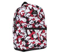Disney - Mochila de viaje sublimada con personajes vintage de Mickey Mouse, Negro -, Talla única, Classic