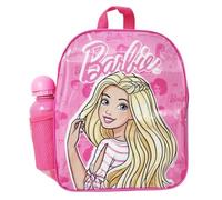 Disney Mochila escolar Barbie color rosa con botella 400 ml