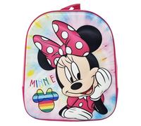 Disney Mochila escolar Minnie Mouse Mickey para guardería con imagen en relieve efecto 3D