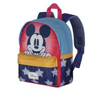 Disney-Mochila Joy, 22 x 27 cm, Capacidad 5L, Mickey Mouse Hey
