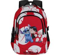 DISNEY Mochila 'Lilo and Stitch Kiss-PLUS Running' azul / rojo / blanco One Size azul / rojo / blanco