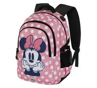 DISNEY Mochila 'Minnie Mouse Closer-PLUS Running ' rosa / rojo claro / negro / blanco One Size rosa / rojo claro / negro / blanco