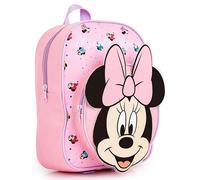 Disney Moda›Equipaje y accesorios de viaje›Mochilas›Mochilas infantiles (Rosa Minnie 3D)