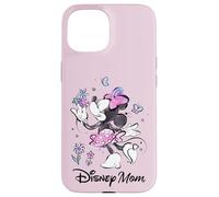 Disney Mom Minnie & Flowers Family Trip Mother’s Day Gift Carcasa para iPhone 15