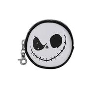 Disney-Monedero Cookie, 8.7 x 8.7 cm, Negro Pesadilla
