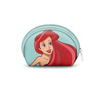 Disney - Monedero Ovalado Princess Ariel-Casual (12 x 9 cm), Color Verde