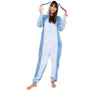 Disney Mono De Eeyore Mujer | Disfraz para Adulto | Merchandising Oficial De Winnie The Pooh Azul XL