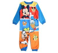 Disney Mono Polar Mickey Juego de Pijama, Azul, 2 años para Niños